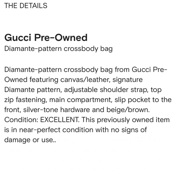 Gucci Diamanté patterned crossbody/messenger bag - Picture 16 of 17